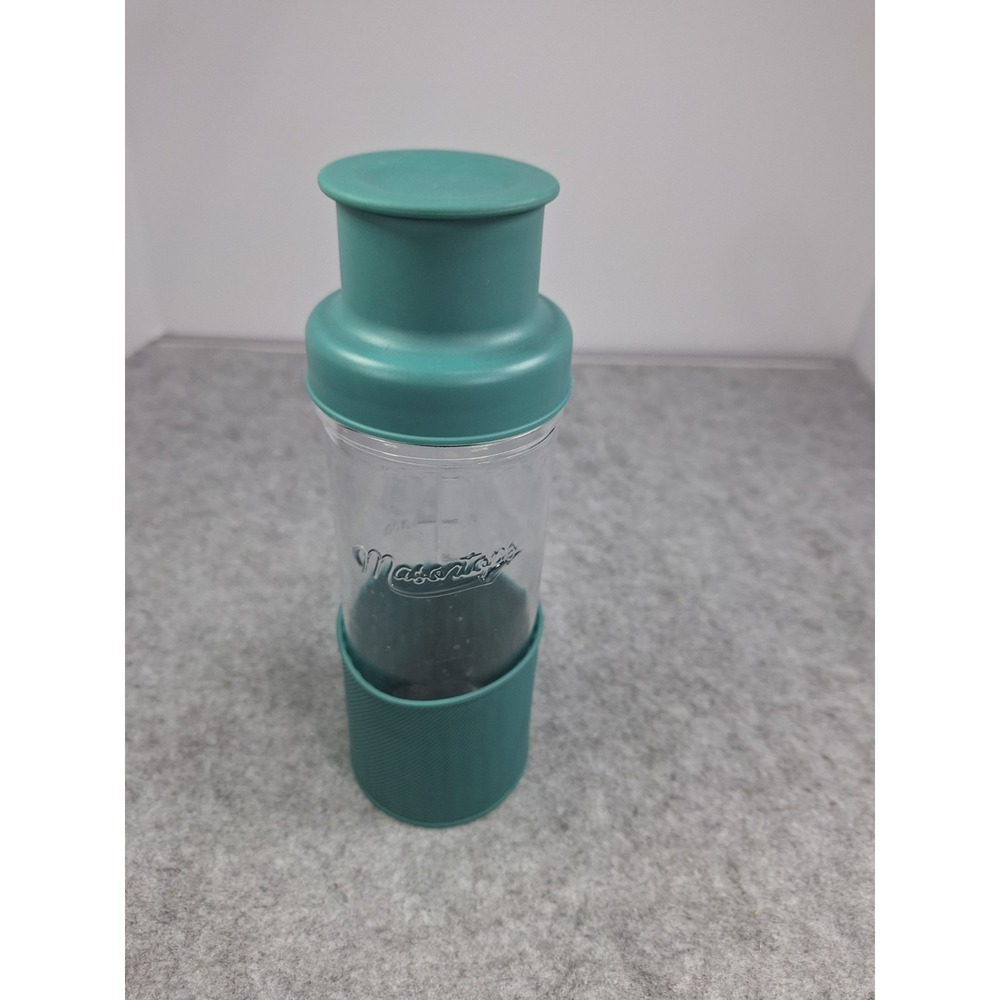 Masontops Cocktail Shaker Glass – Glass Mason Jar Drink Shaker Green